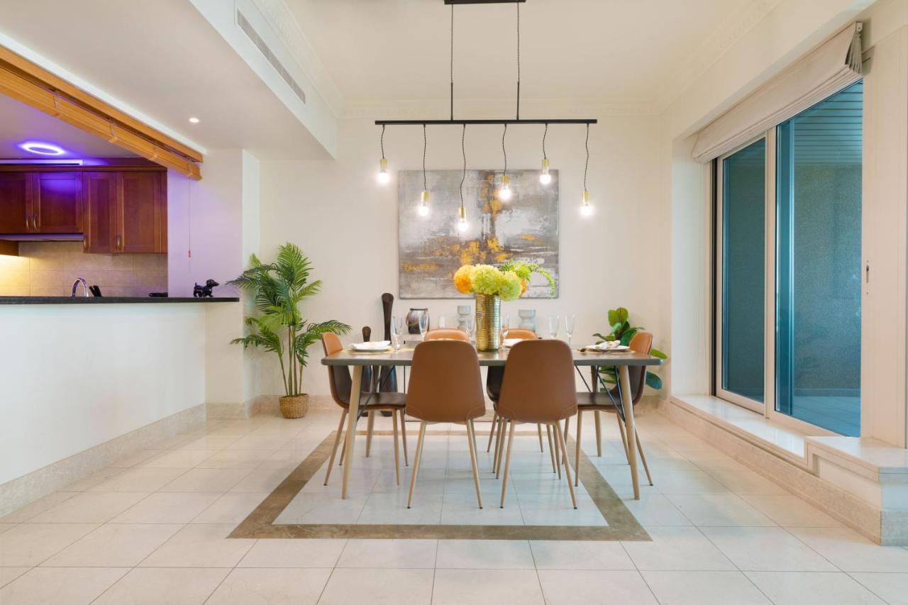 Maison Privee - Stunning Waterfront Apt With Marina View Nxt To Beach Dubai Esterno foto