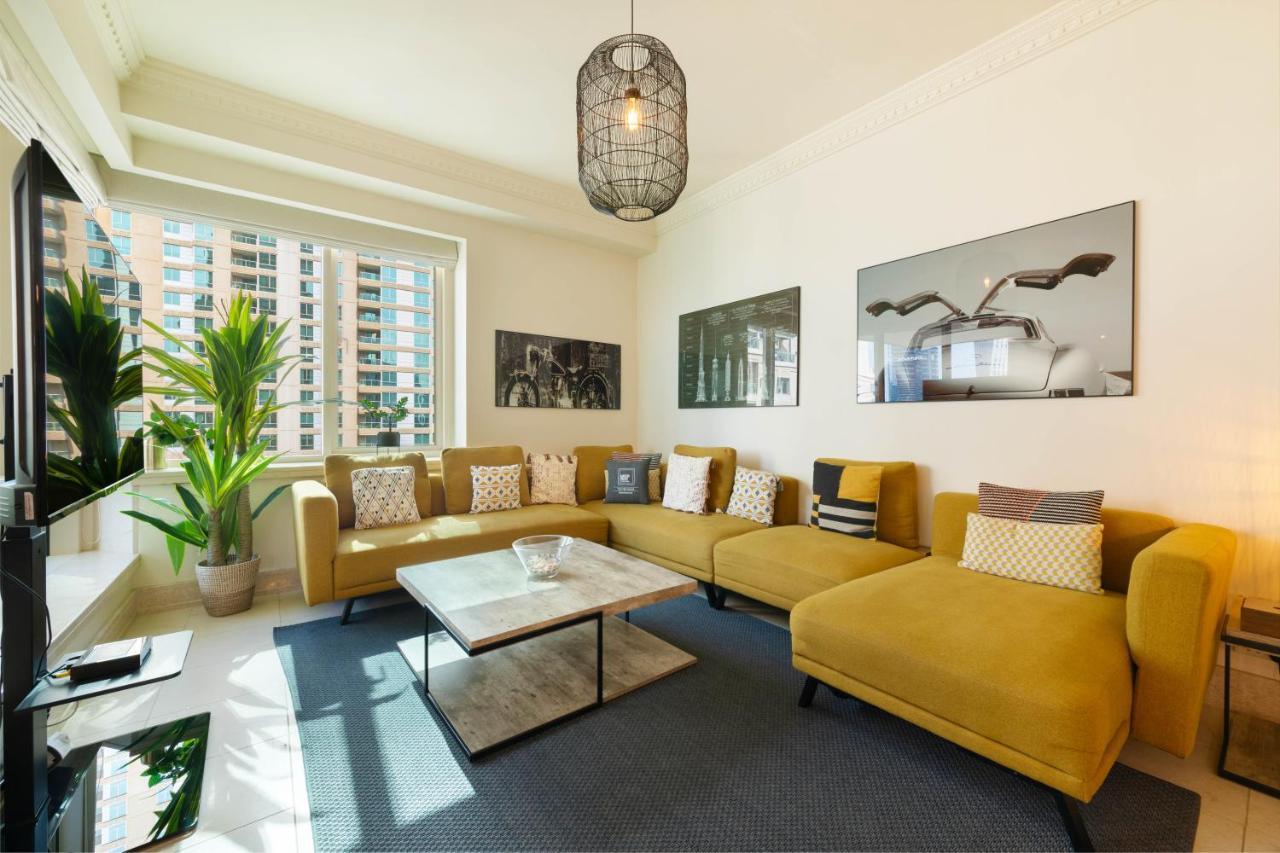 Maison Privee - Stunning Waterfront Apt With Marina View Nxt To Beach Dubai Esterno foto