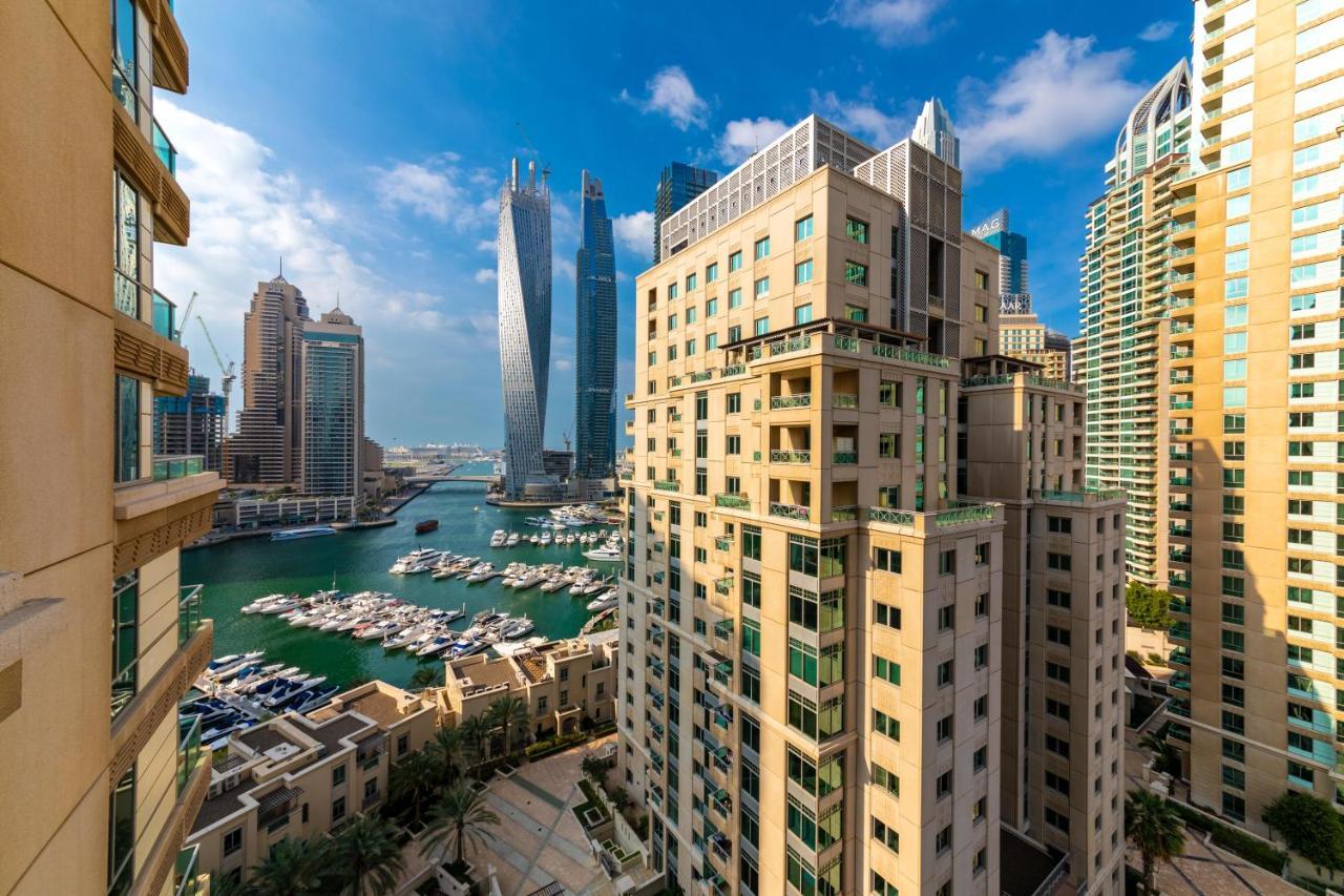 Maison Privee - Stunning Waterfront Apt With Marina View Nxt To Beach Dubai Esterno foto